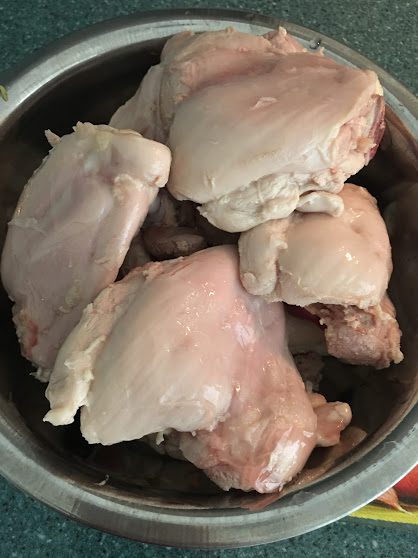 Cleaned Chicken Thigh