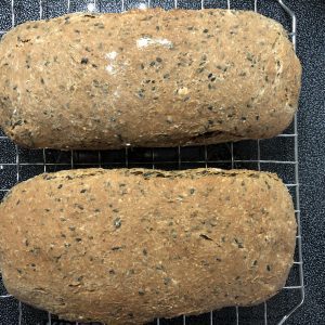 Healthy four grains bread